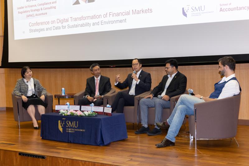 SMU School of Accountancy Conference on Digital Transformation of Financial Markets: Strategies and Data for Sustainability and Environment