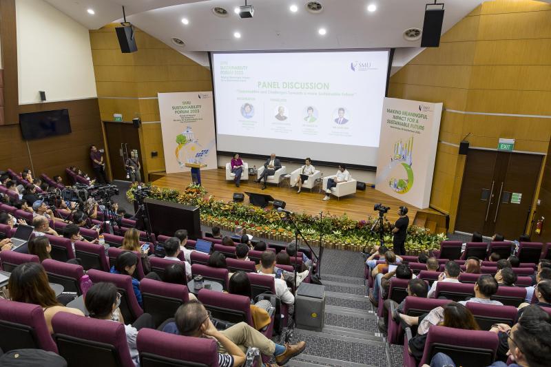 Making Meaningful Impact for a Sustainable Future - SMU holds inaugural Sustainability Forum 2023