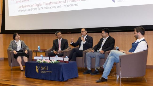 SMU School of Accountancy Conference on Digital Transformation of Financial Markets: Strategies and Data for Sustainability and Environment
