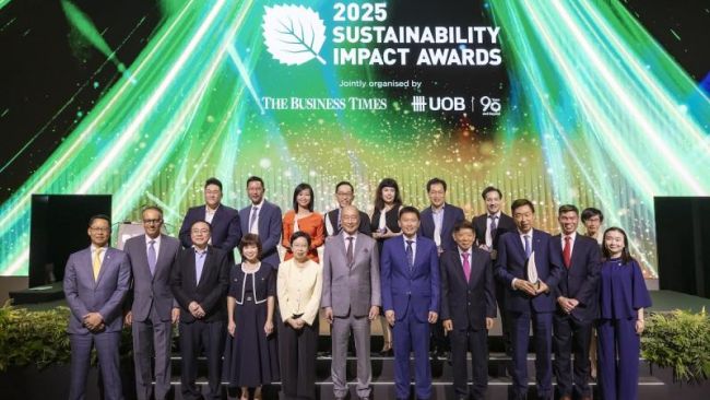 Impact Leader of the Year at 2025 BT-UOB Sustainability Impact Awards