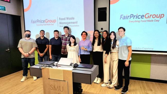 Singapore Management University and FairPrice Group partner to reduce food waste