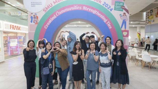 Creating Communities, Strengthening Ties: SMU Marks World Mental Health Day with a Month of Wellness Activities