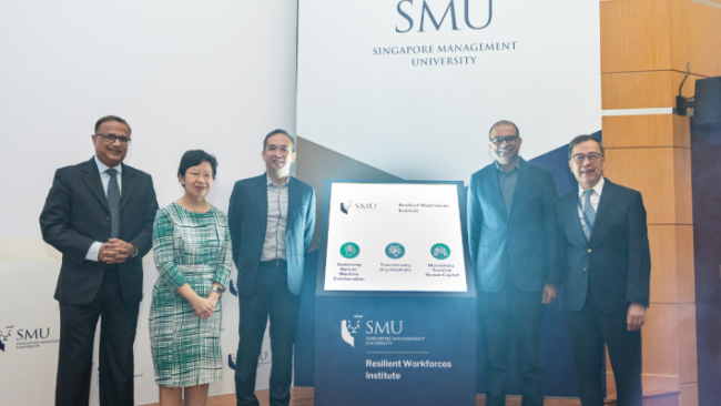 SMU Launches Resilient Workforces Institute to Strengthen Singapore&rsquo;s Workforce in the Age of AI