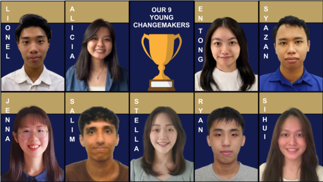 Leading the Way for Meaningful Change: Winners of the SMU Community Service Student Achievement Awards 2024