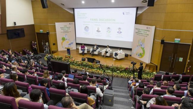 Making Meaningful Impact for a Sustainable Future - SMU holds inaugural Sustainability Forum 2023